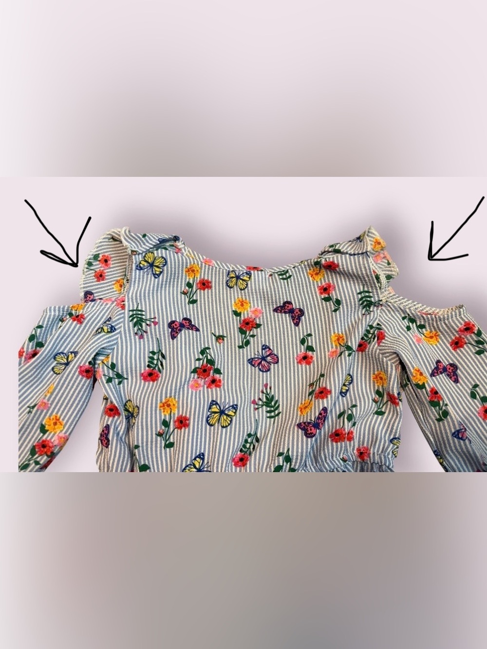 GIRLS adorable Forever Me floral, top - Picture 3 of 4